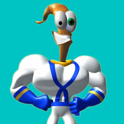 Earthworm Jim, le ver de terre héros