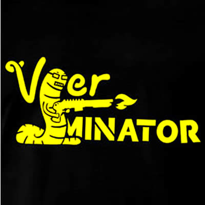 Ver-minator, the tee-shirt !