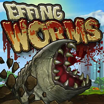 Jeu vidéo de ver de terre : Effing Worms 2