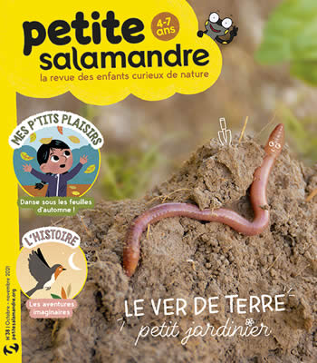 Livre de ver de terre : Petite salamandre, Le ver de terre, petit jardinier